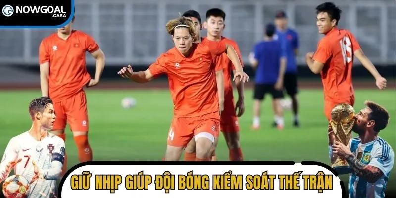 Trái tim giữ nhịp giúp đội bóng kiểm soát thế trận