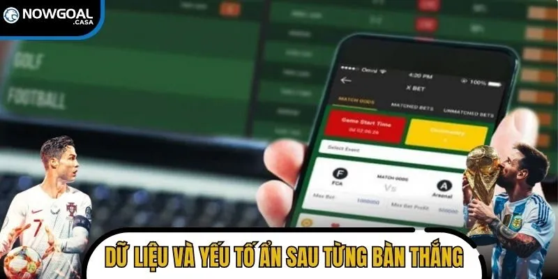 Giải mã dữ liệu và yếu tố ẩn sau từng bàn thắng